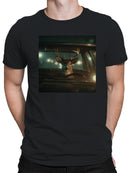 Driving Deer at Night Men's T-shirt