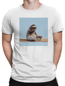 Peaceful Sloth Meditation Vibes Men's T-shirt