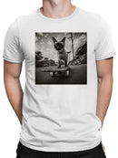 Skateboarding Cat Adventure Men's T-shirt