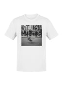 Goose with "Choose Violence" Sign Men's T-shirt