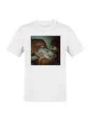 Cozy Sloth in Pajamas Relaxation Men's T-shirt