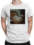 Cozy Sloth in Pajamas Relaxation Men's T-shirt
