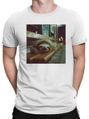 Nighttime Sloth Serenity Men's T-shirt
