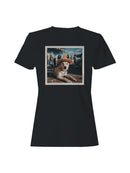 Fiesta Canine in Sombrero Women's T-shirt