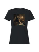Poker Night Raccoon Gambler Women's T-shirt