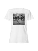 Goose with "Choose Violence" Sign Women's T-shirt