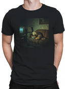 Cozy Opossum Snack Time Vibes Men's T-shirt
