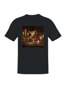 Pig's Candlelit Feast Men's T-shirt