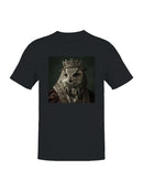 Majestic Owl in Royal Attire Men's T-shirt