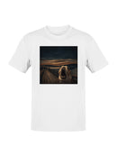 Bulldog Scream at Sunset Bridge Men's T-shirt