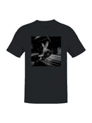 Vinyl Vibes: Bunny and Records Men's T-shirt