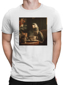 Parrot's Cozy Coffee Break Men's T-shirt