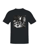 DJ Rabbit Spinning Vinyl Beats Men's T-shirt