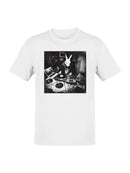DJ Rabbit Spinning Vinyl Beats Men's T-shirt
