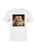 Retro Futuristic Cat Vision Men's T-shirt