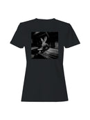 Vinyl Vibes: Bunny and Records Women's T-shirt