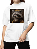 Regal Raccoon in Renaissance Attire Women's T-shirt