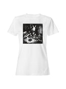 DJ Rabbit Spinning Vinyl Beats Women's T-shirt