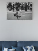 Goose with "Choose Violence" Sign UN Poster