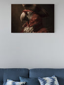 Regal Parrot in Pirate Attire UN Poster