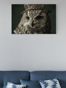 Majestic Owl in Royal Attire UN Poster