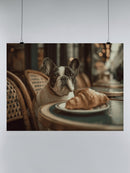 French Bulldog Café Moment UN Poster
