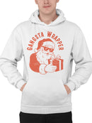 Gangsta Santa Gift Wrapper Men's Hoodie