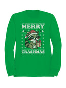 Merry Trashmas Raccoon Sweater Men's Sweatshirt