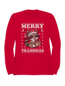 Merry Trashmas Raccoon Sweater Men's Sweatshirt