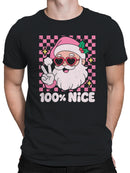 Cool Santa 100% Nice Men's T-shirt