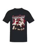 Santa Claus Father Christmas Trio Men's T-shirt