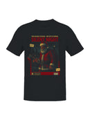 Silent Night Horror Holiday Design Men's T-shirt