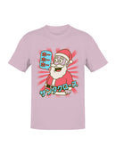 Santa Claus Retro Pop Art Design Men's T-shirt