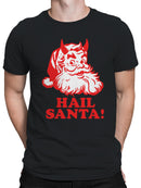 Hail Santa Devilish Holiday Spirit Men's T-shirt