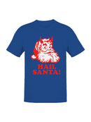 Hail Santa Devilish Holiday Spirit Men's T-shirt