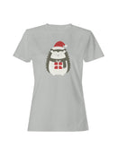 Festive Hedgehog Holiday Cheer Women's T-shirt