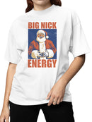 Big Nick Energy Vintage Santa Women's T-shirt