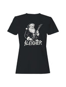 Rocking Santa Sleigher Design Women's T-shirt