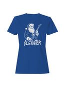 Rocking Santa Sleigher Design Women's T-shirt