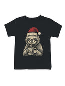 Cozy Christmas Sloth with Cocoa Youth's T-shirt