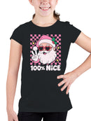 Cool Santa 100% Nice Youth's T-shirt
