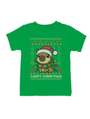 Festive Capybara Christmas Sweater Youth's T-shirt