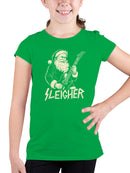 Santa Rock Sleigher Graphic Youth's T-shirt