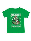 Merry Trashmas Raccoon Sweater Youth's T-shirt