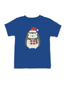 Festive Hedgehog Holiday Cheer Youth's T-shirt