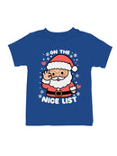 Santa on the Nice List Youth's T-shirt