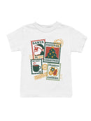 Vintage Christmas Stamp Collection Youth's T-shirt