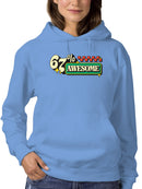 67% Awesome Retro Star Design Women's Hoodie