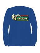 67% Awesome Retro Star Design Men's Sweatshirt