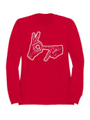 Hand Sign OK Point Gesture Women's Sweatshirt
